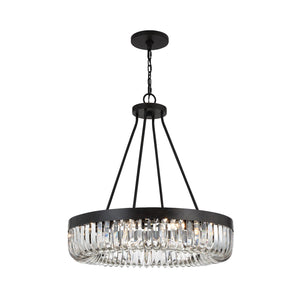 Alister 10 Light Charcoal Bronze Chandelier ALI-B2010-CZ