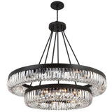 Alister 26 Light Charcoal Bronze Chandelier ALI-B2026-CZ