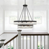 Alister 26 Light Charcoal Bronze Chandelier ALI-B2026-CZ