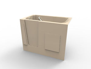 Hydro Systems WAL5230GTO-ALM-RH WALK-IN 5230 GC TUB ONLY-ALMOND-RIGHT HAND