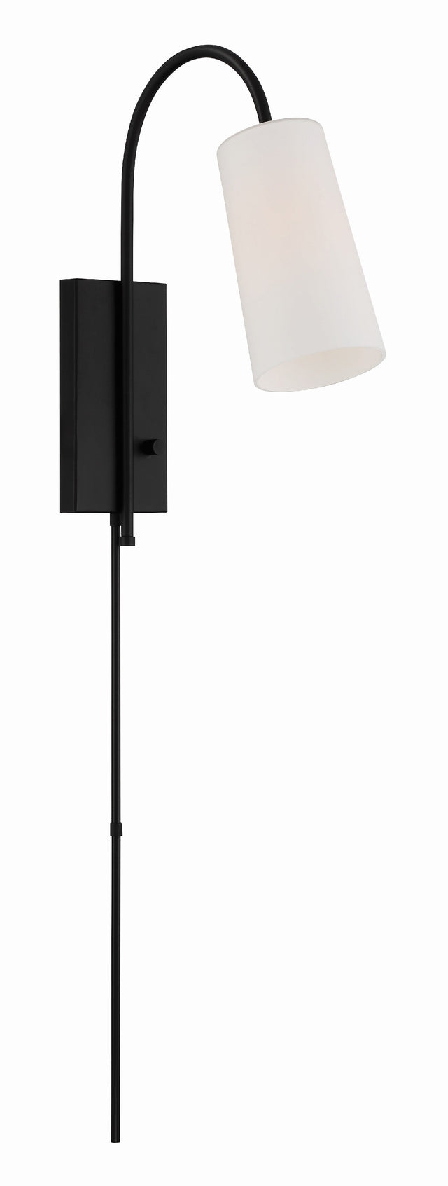 Alexa 1 Light Aged Brass Task Sconce ALX-4501-AG