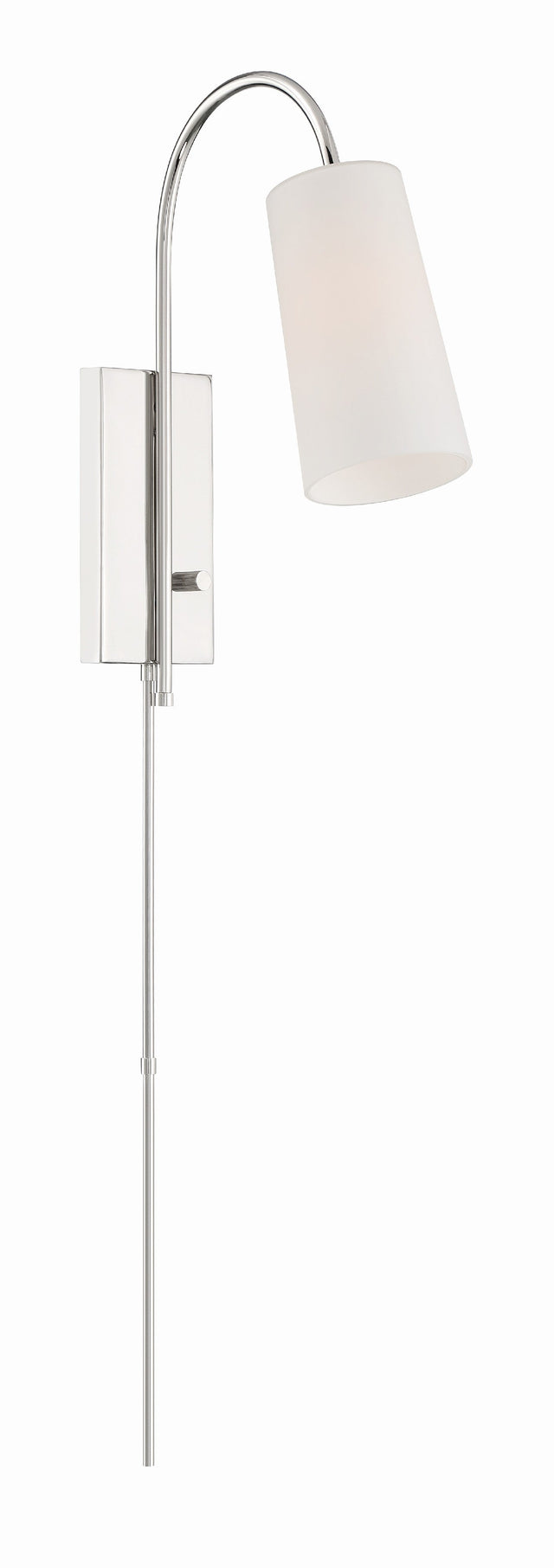 Alexa 1 Light Aged Brass Task Sconce ALX-4501-AG