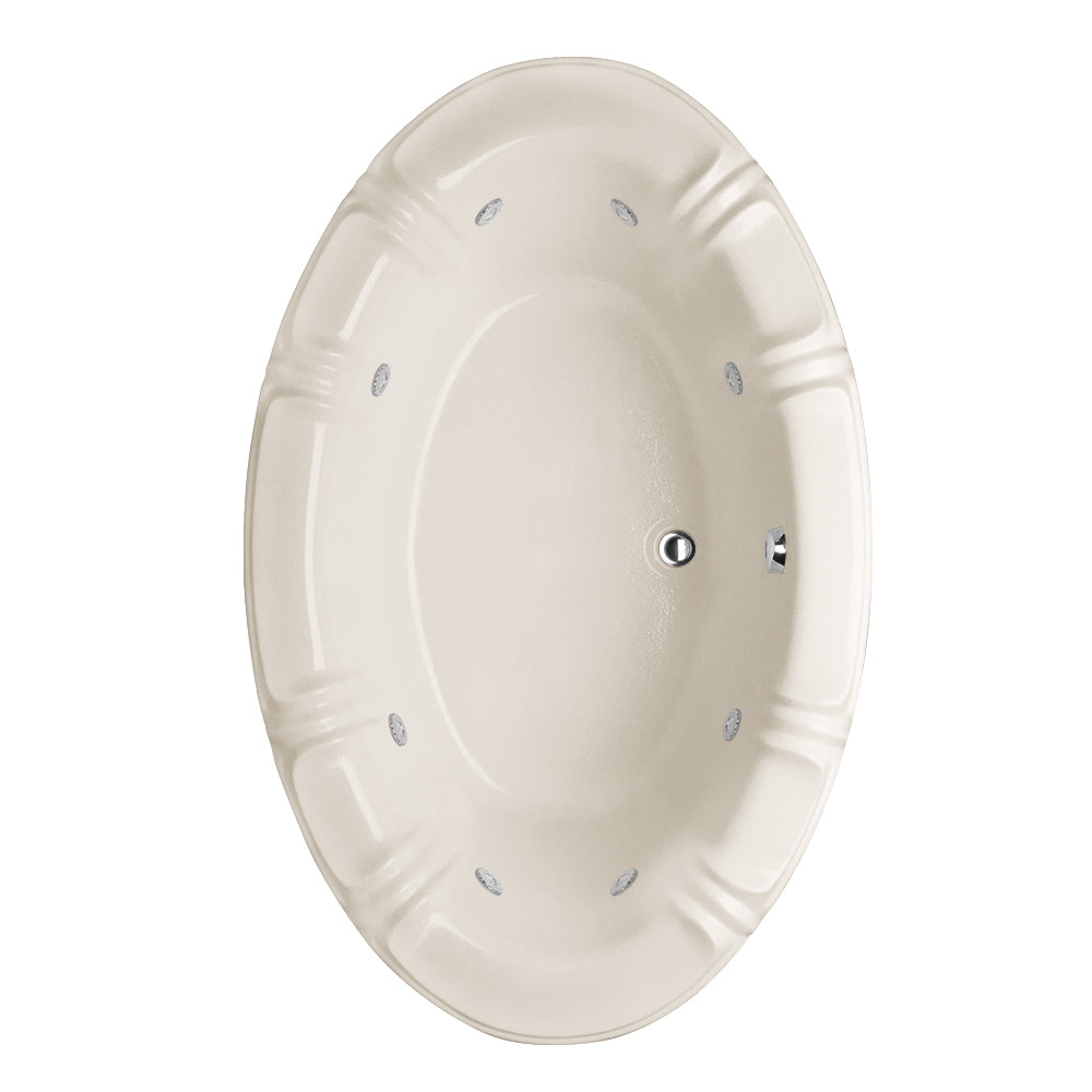 Hydro Systems ALY6642ACO-BIS ALYSSA 6642 AC W/COMBO SYSTEM-BISCUIT