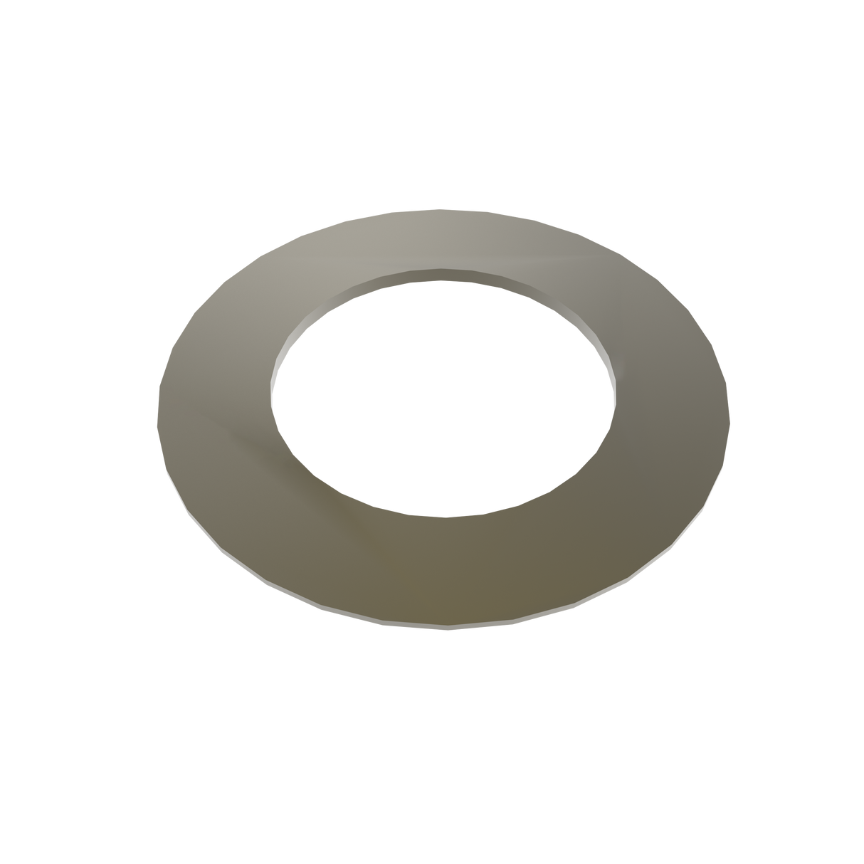 Amba Products Accessory AE-1R-BB 1mm Round Spacer (Qty of 2) for Antus or Sirio Collections - 0.04 x 1.5 x 1.5 in. - Brushed Bronze