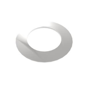 Amba Products Accessory AE-1R-P 1mm Round Spacer (Qty of 2) for Antus or Sirio Collections - 0.04 x 1.5 x 1.5 in. - Polished Finish