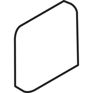 American Olean Color Complements Carnation AN4200 Radius Bullnose Corner Glossy Wall Tile Trim