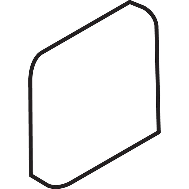 American Olean Color Complements Matte Daisy AN4200 Radius Bullnose Corner Matte Wall Tile Trim