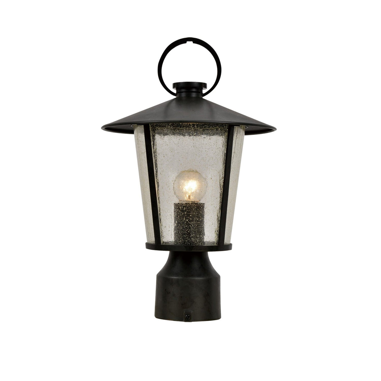 Andover 1 Light Matte Black Outdoor Post AND-9207-SD-MK