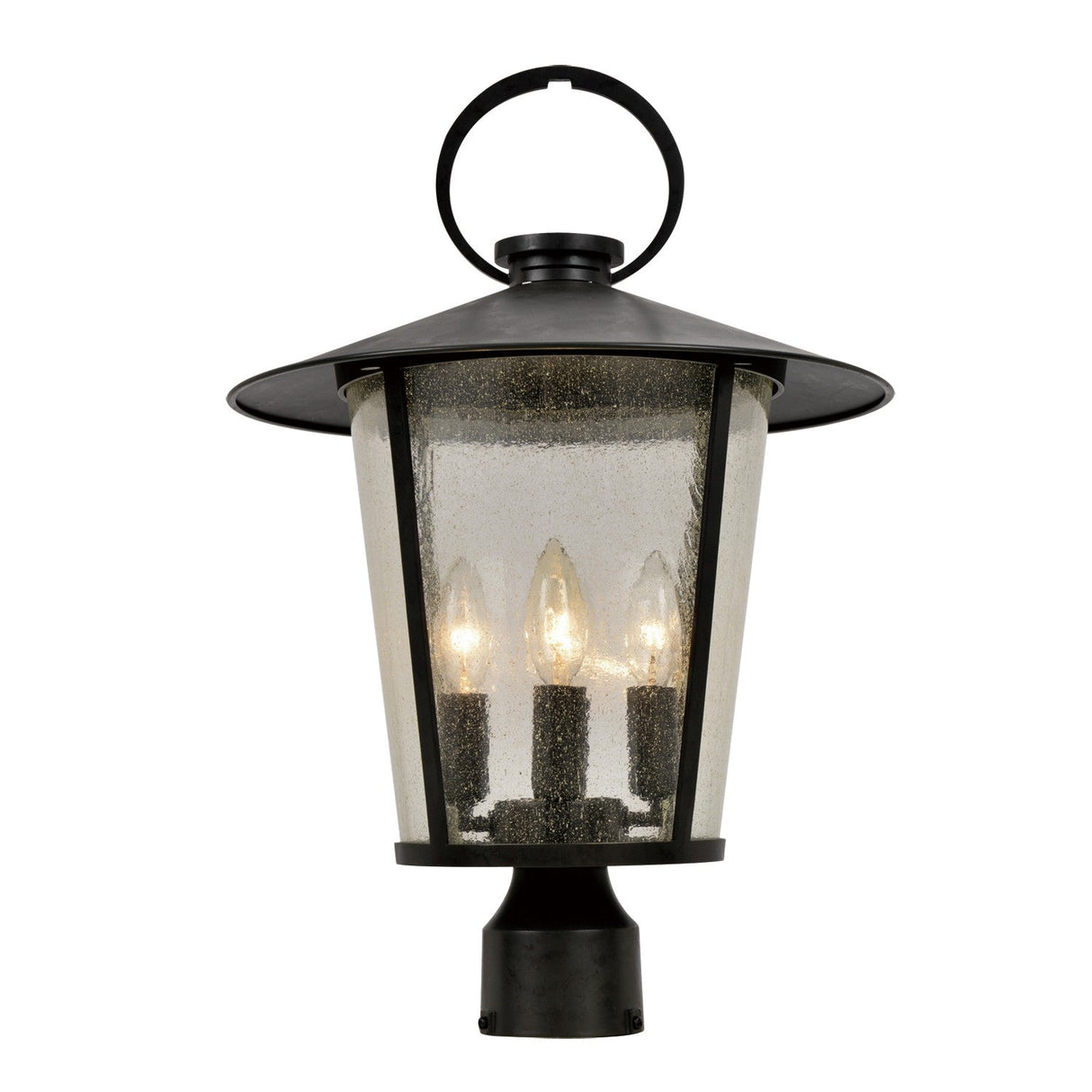 Andover 4 Light Matte Black Outdoor Post AND-9209-SD-MK