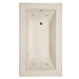 Hydro Systems ANE7242AWP-BIS ANGEL 7242 AC END DRAIN W/WHIRLPOOL SYSTEM-BISCUIT