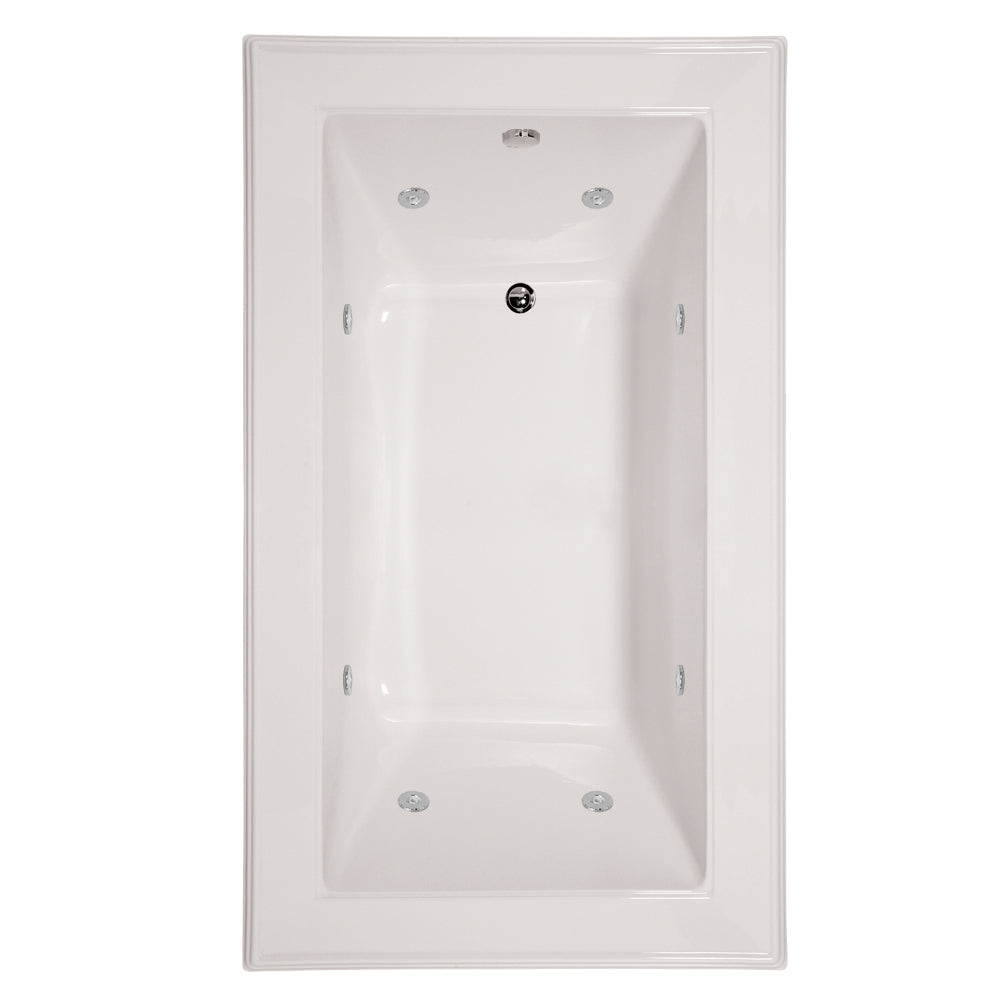 Hydro Systems ANE7242ACO-WHI ANGEL 7242 AC END DRAIN W/COMBO SYSTEM-WHITE