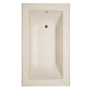 Hydro Systems ANE7242ATO-BON ANGEL 7242 AC TUB ONLY W/END DRAIN-BONE