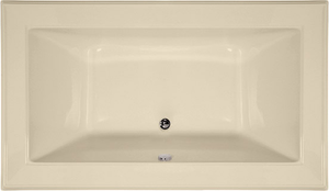 Hydro Systems ANG6642ATO-BON ANGEL 6642 AC TUB ONLY-BONE