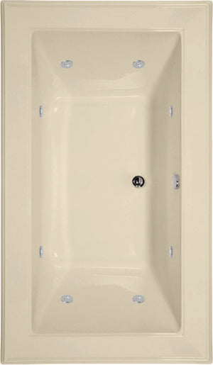 Hydro Systems ANG6642AWP-BON ANGEL 6642 AC W/WHIRLPOOL SYSTEM-BONE