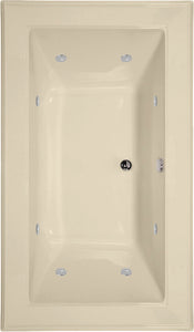 Hydro Systems ANG6642AWP-BON ANGEL 6642 AC W/WHIRLPOOL SYSTEM-BONE