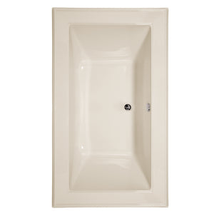 Hydro Systems ANG7242ATA-BON ANGEL 7242 CENTER DRAIN - AC W/THERMAL AIR SYSTEM-BONE