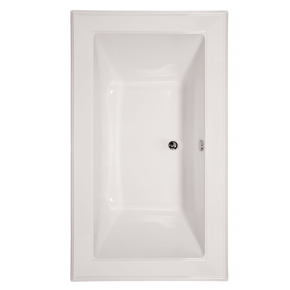 Hydro Systems ANG7242ATO-WHI ANGEL 7242 CENTER DRAIN - AC TUB ONLY-WHITE