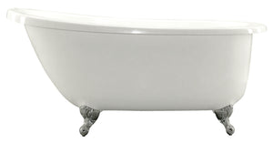 Hydro Systems ANN6536STOS-BIS ANNETTE 6536 STON W/ SLOPED DECK, TUB ONLY - BISCUIT