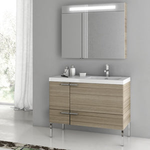 Free Standing Bathroom Vanity, Modern, 40"