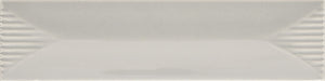 American Olean Color Story Pinstripes Balance Rectangle 2x8 Wave Crest Glossy Wall Tile