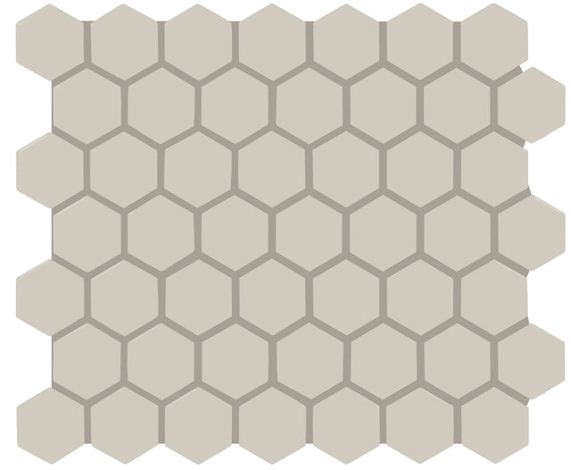 American Olean Color Story Mosaics Matte Stable Hexagon 1.5 Matte Mosaic Tile