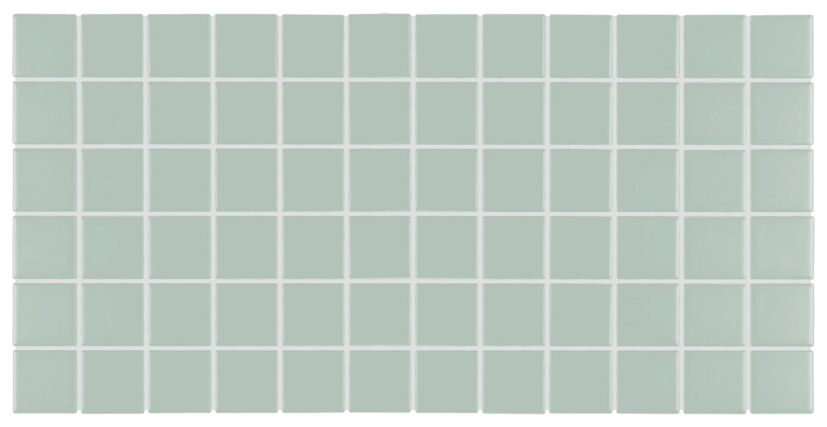 American Olean Color Story Mosaics Restore Straight Joint 2x2 Glossy Mosaic Tile