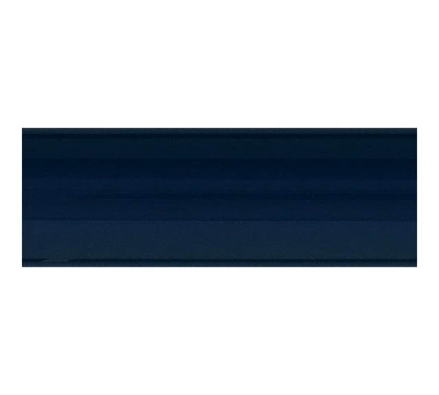 American Olean Color Story Wall Navy S1/212J Jolly 4 Pieces per Card Glossy Wall Tile Trim