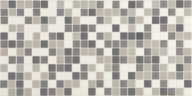 American Olean Unglazed Mosaics Snow Leopard Straight Joint 1x1 Matte Mosaic Tile