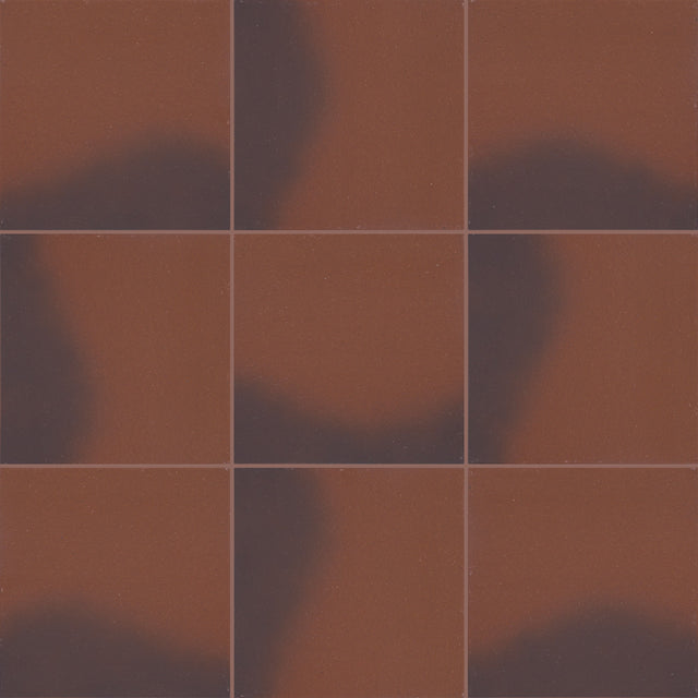 American Olean Quarry Naturals Fire Flash Square 8x8 Matte Quarry Tile