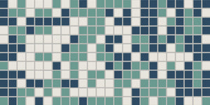 American Olean Unglazed Mosaics Optimistic Blend Blend 1x1 Matte Mosaic Tile