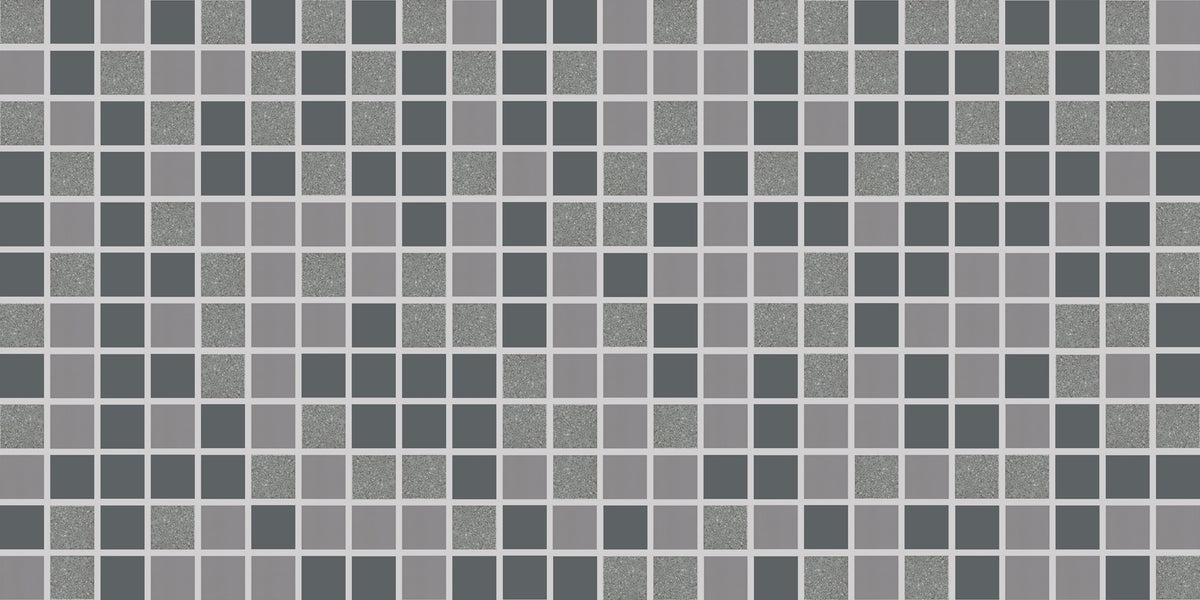 American Olean Unglazed Mosaics Confident Blend Blend 1x1 Matte Mosaic Tile
