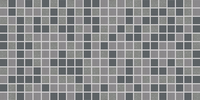 American Olean Unglazed Mosaics Confident Blend Blend 1x1 Matte Mosaic Tile