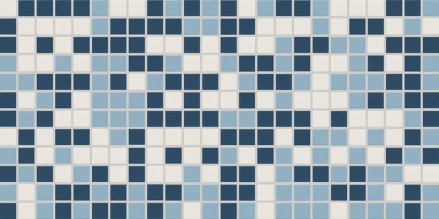 American Olean Unglazed Mosaics Tranquility Blend Blend 1x1 Matte Mosaic Tile
