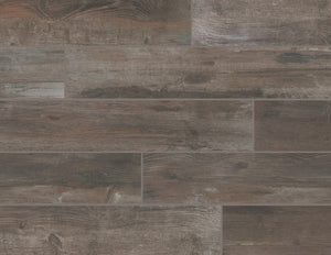 American Olean Bryson Valley Truffle Barnwood Plank 8x48 Matte Floor Tile