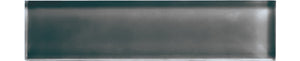 American Olean Color Appeal Charcoal Gray Rectangle 4x12 Glossy Wall Tile