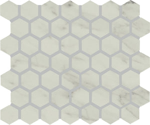 American Olean Clarasea Majestic Hexagon 1.5 Matte Mosaic Tile