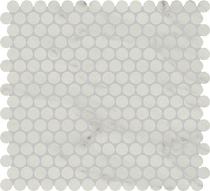 American Olean Clarasea Majestic Penny Rounds 3/4 Matte Mosaic Tile
