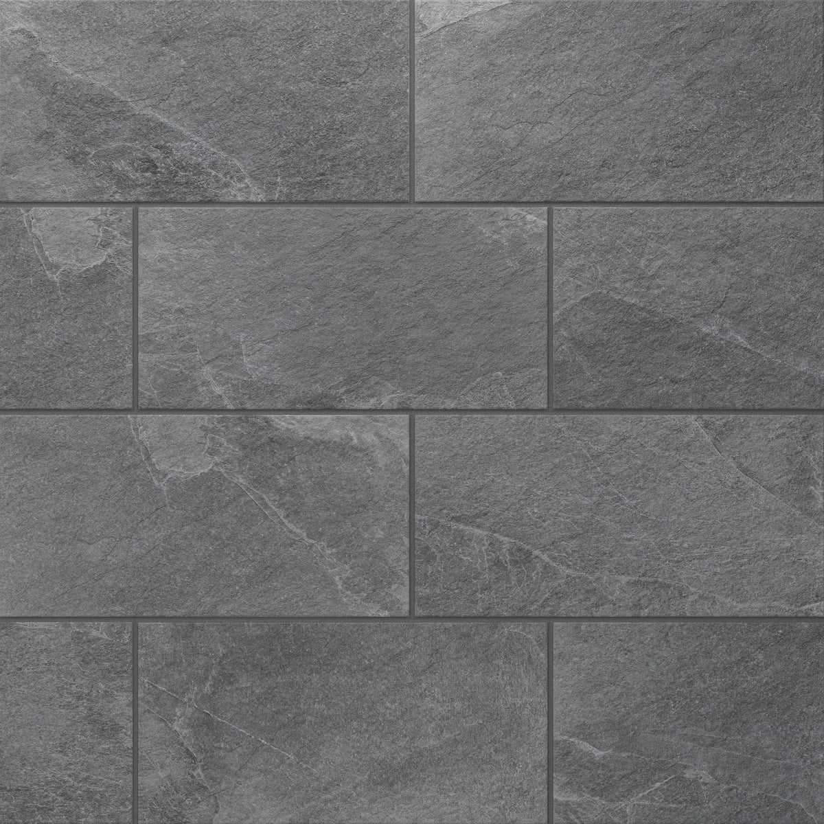 American Olean Constant Charred Gray Rectangle 15x30 Matte Floor Tile