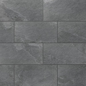 American Olean Constant Charred Gray Rectangle 15x30 Matte Floor Tile