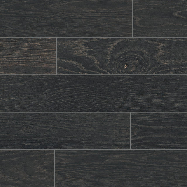 American Olean Debonair Estate Ebony Plank 8x48 Matte Floor Tile