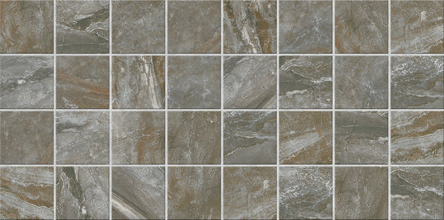 American Olean Danya Basin Straight Joint 3x3 Matte Mosaic Tile