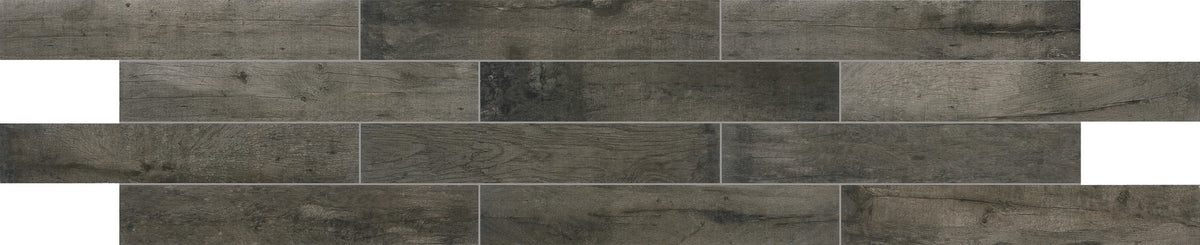 American Olean Historic Bridge Old Forge Plank 6x36 Matte Floor Tile