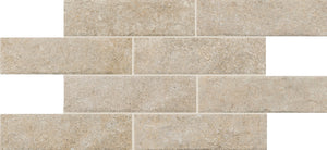 American Olean Historic Limestone Native Rectangle 6x24 Stepwise Matte Floor Tile