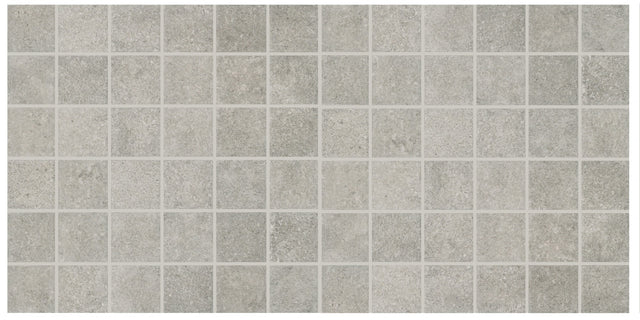 American Olean Historic Limestone Lineage Straight Joint 2x2 Stepwise Matte Mosaic Tile
