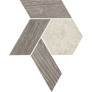 American Olean Historic Limestone Tradition Blend Hexagon 12x10 Matte Mosaic Tile