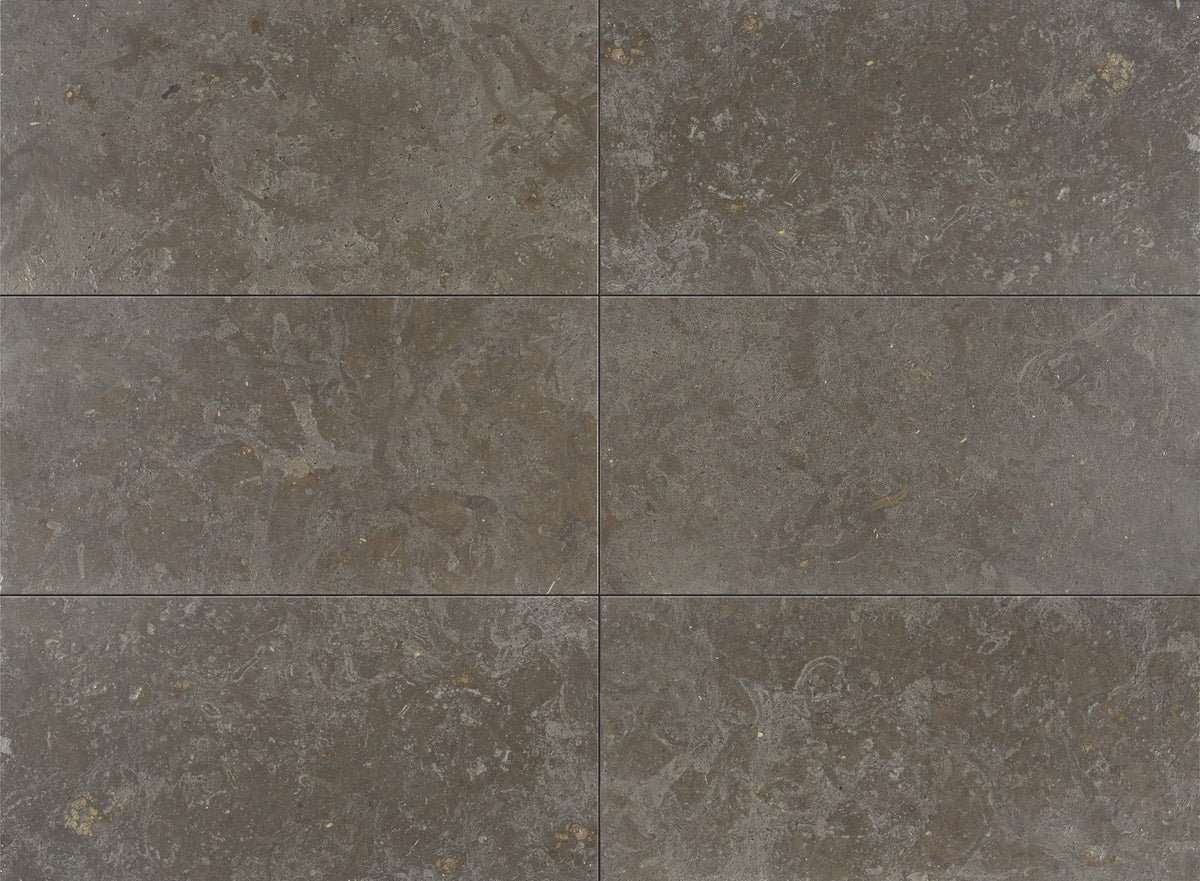 Daltile Limestone Lagos Blue Rectangle 12x24 Honed Stone Tile