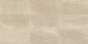 American Olean Merit Cool Beige Rectangle 12x24 Matte Floor Tile