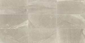 American Olean Merit Light Gray Rectangle 12x24 Matte Floor Tile