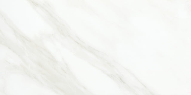 American Olean Mirasol Bianco Carrara Rectangle 12x24 Glossy Wall Tile