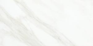 American Olean Mirasol Bianco Carrara Rectangle 12x24 Matte Floor Tile